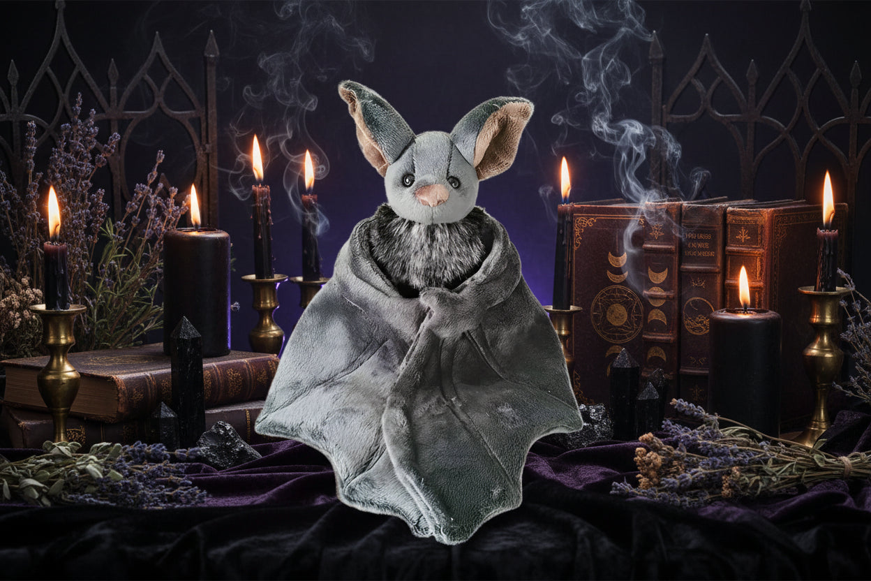 Plush Bat - Sorceress Sanctuary Gray / 30cm
