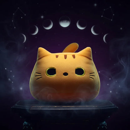 Plush Cat Pillow - Sorceress Sanctuary Brown Cat / 10cm(0.02kg) size with tail-Brown Cat / 15cm(0.05kg) size with tail-Brown Cat / Size 25cm(0.12kg) with tail-Brown Cat / 40cm(0.4kg) size with tail-Brown Cat / 55cm(0.5kg) size with tail)