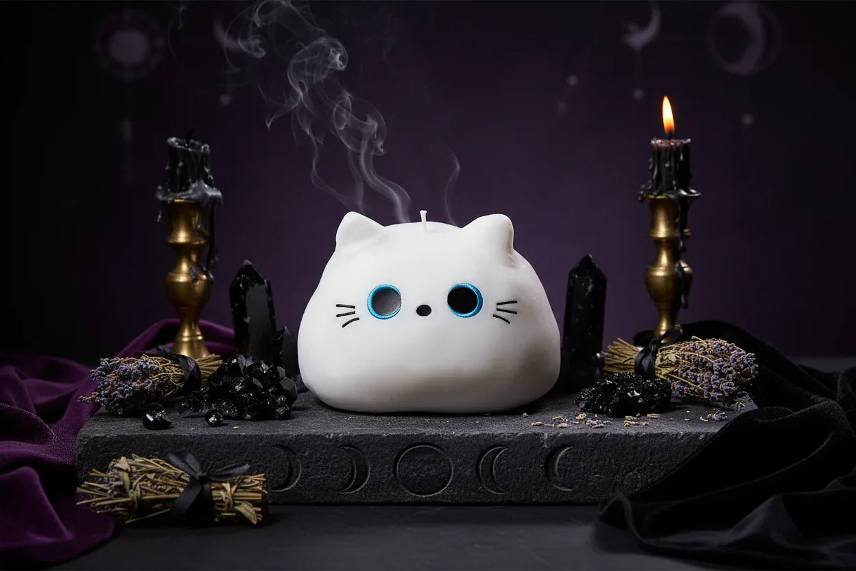Plush Cat Pillow - Sorceress Sanctuary Brown Cat / 10cm(0.02kg) size with tail-Brown Cat / 15cm(0.05kg) size with tail-Brown Cat / Size 25cm(0.12kg) with tail-Brown Cat / 40cm(0.4kg) size with tail-Brown Cat / 55cm(0.5kg) size with tail)