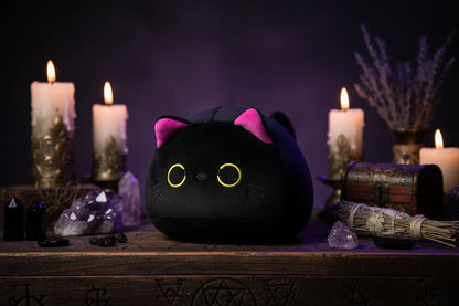 Plush Cat Pillow - Sorceress Sanctuary Brown Cat / 10cm(0.02kg) size with tail-Brown Cat / 15cm(0.05kg) size with tail-Brown Cat / Size 25cm(0.12kg) with tail-Brown Cat / 40cm(0.4kg) size with tail-Brown Cat / 55cm(0.5kg) size with tail)