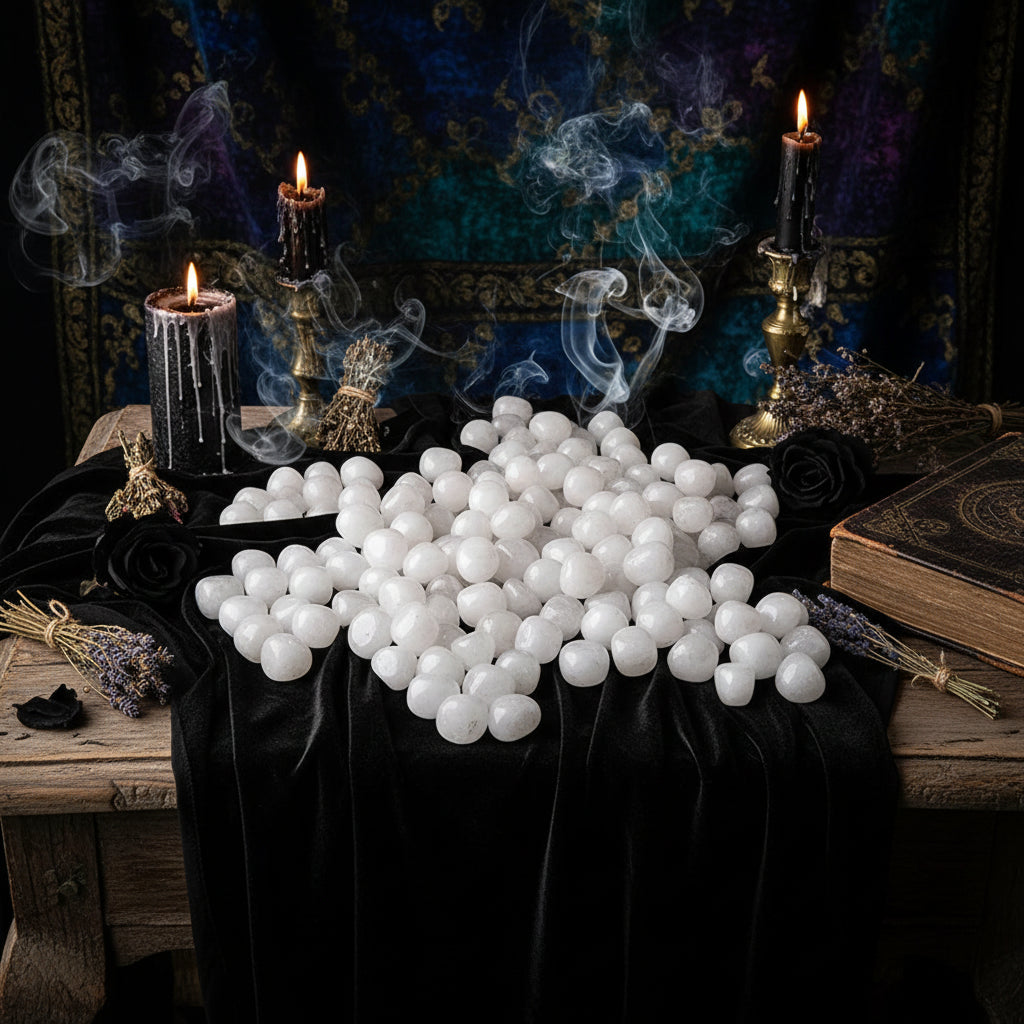 Polished Crystal Stones for Decoration and Aromatherapy Sorceress Sanctuary
