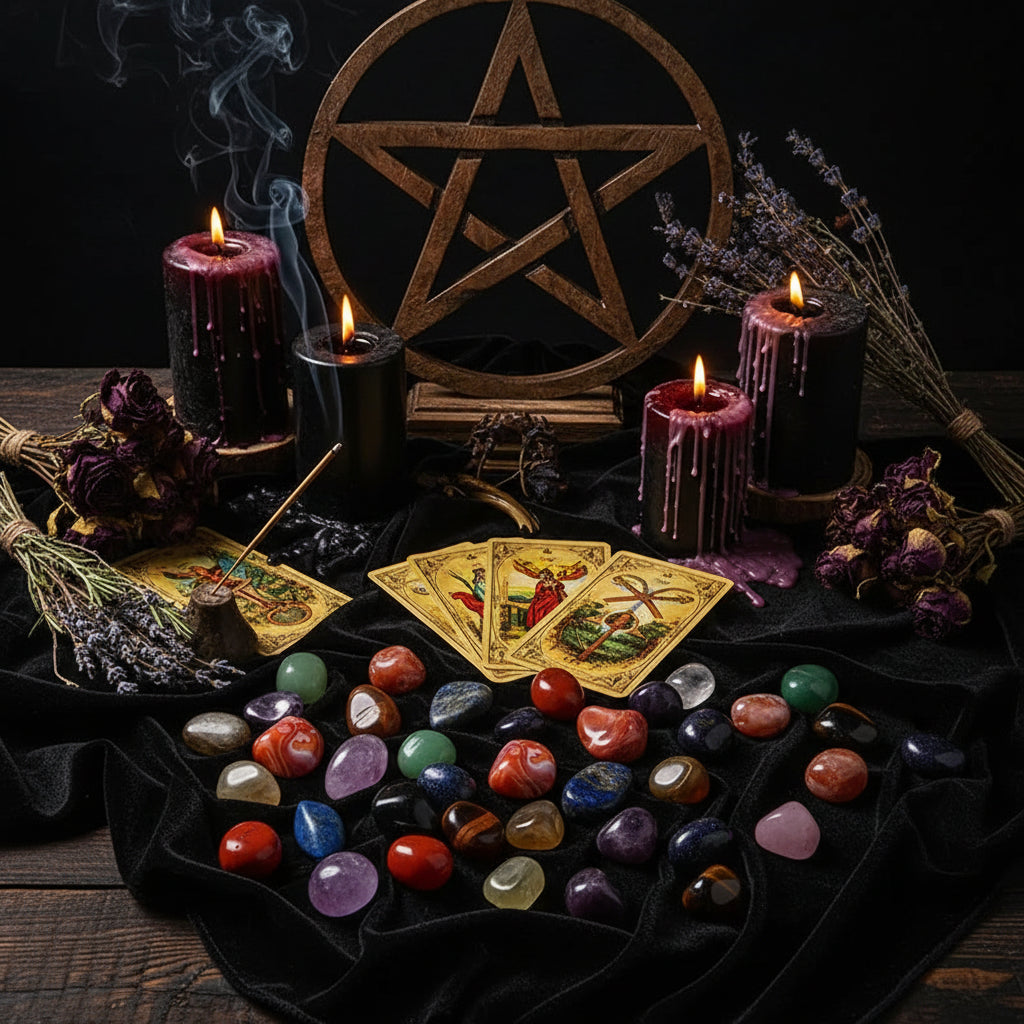 Polished Crystal Stones for Decoration and Aromatherapy Sorceress Sanctuary
