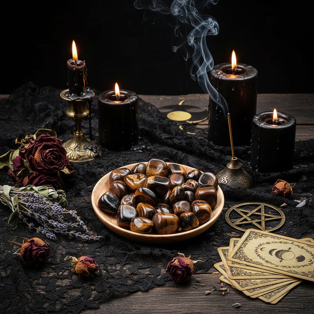 Polished Crystal Stones for Decoration and Aromatherapy Sorceress Sanctuary