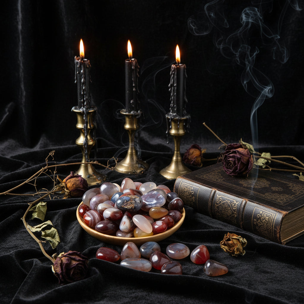 Polished Crystal Stones for Decoration and Aromatherapy Sorceress Sanctuary