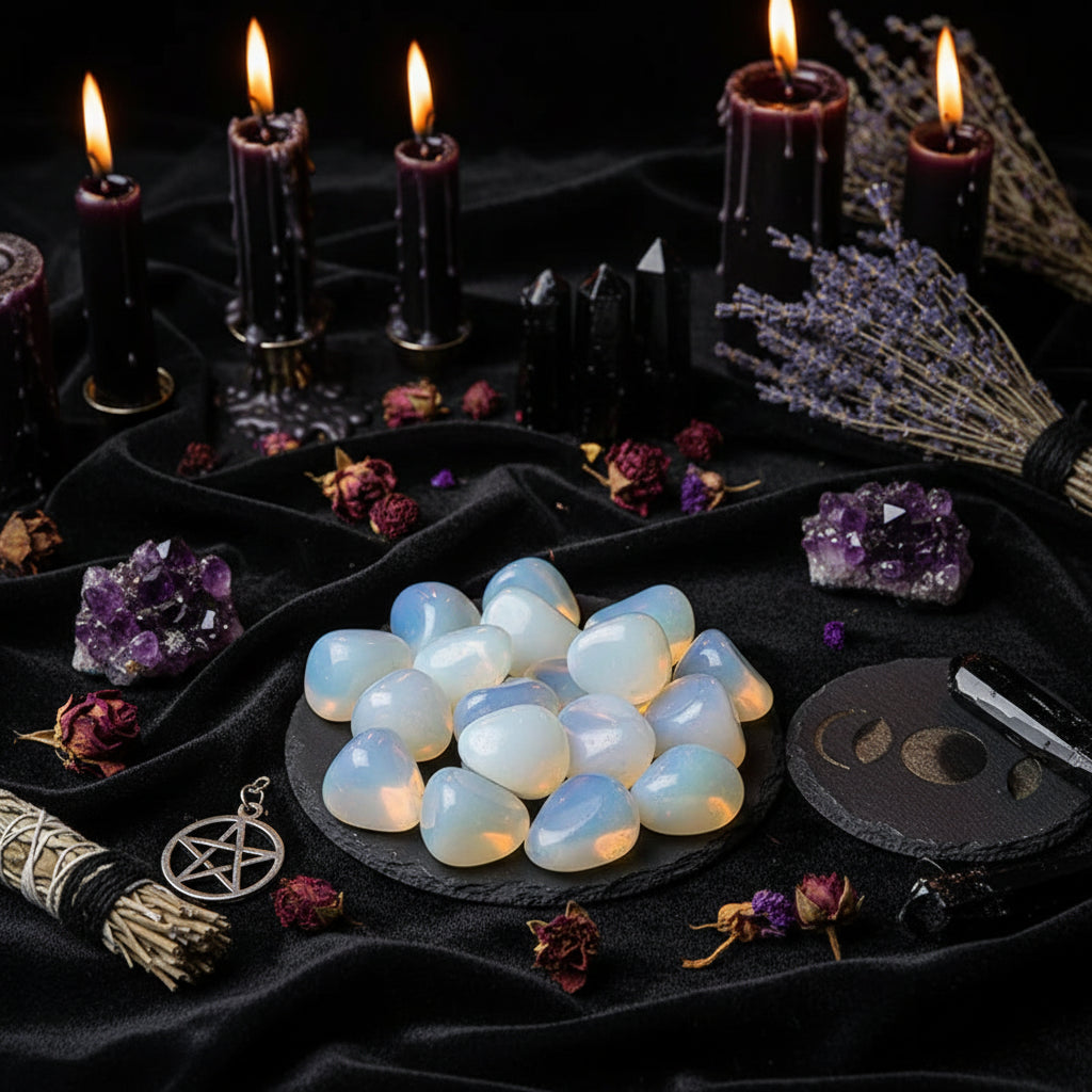 Polished Crystal Stones for Decoration and Aromatherapy Sorceress Sanctuary