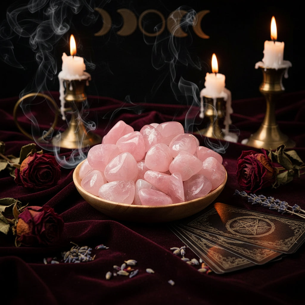 Polished Crystal Stones for Decoration and Aromatherapy Sorceress Sanctuary