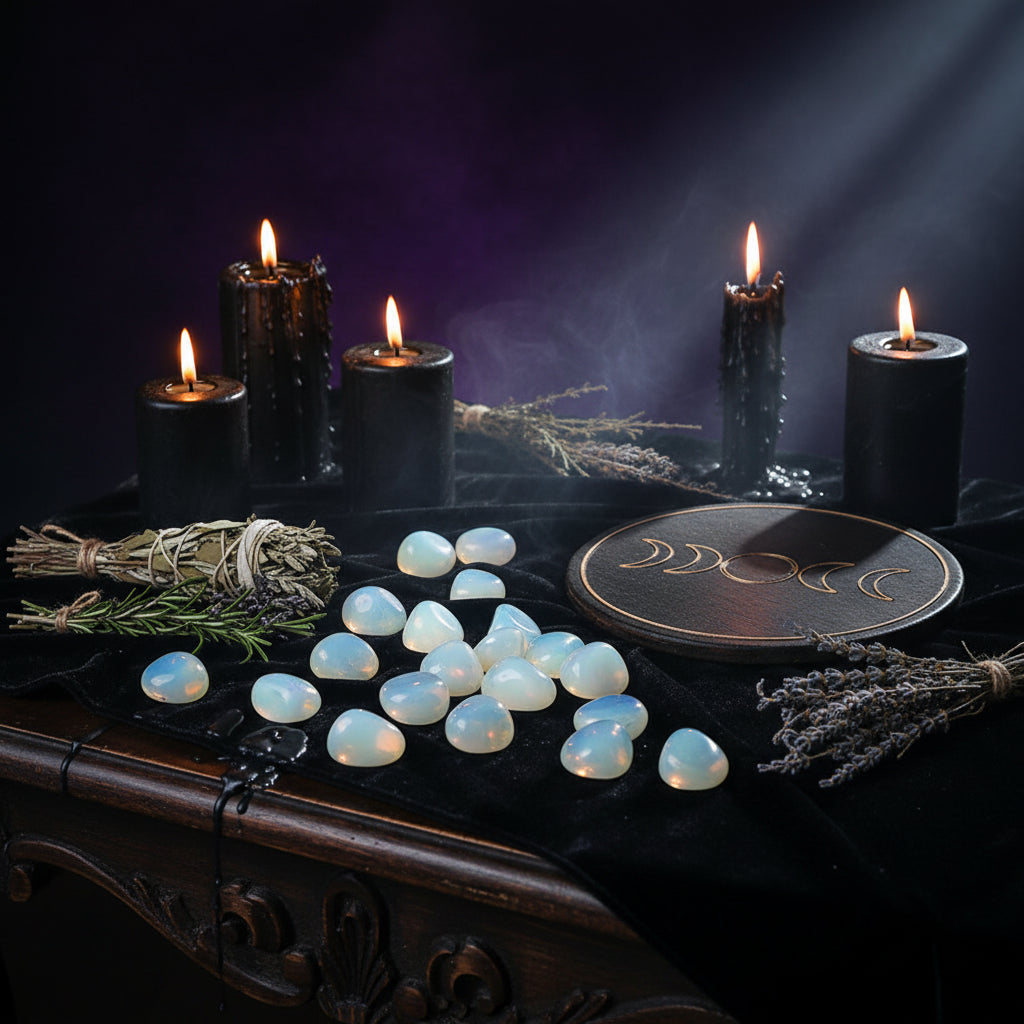 Polished Crystal Stones for Decoration and Aromatherapy Sorceress Sanctuary