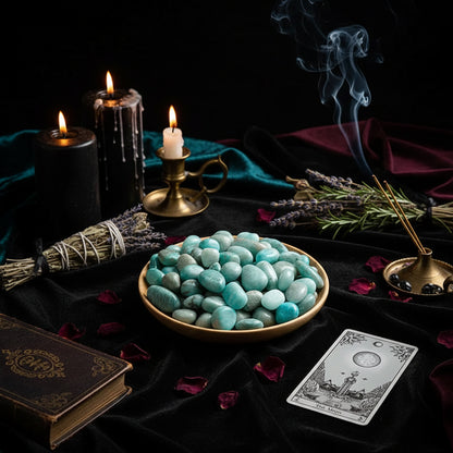 Polished Crystal Stones for Decoration and Aromatherapy Sorceress Sanctuary