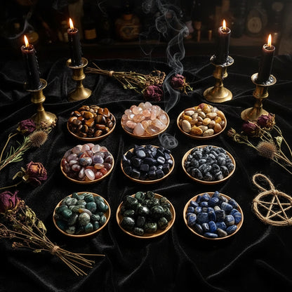Polished Crystal Stones for Decoration and Aromatherapy Sorceress Sanctuary