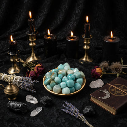 Polished Crystal Stones for Decoration and Aromatherapy Sorceress Sanctuary