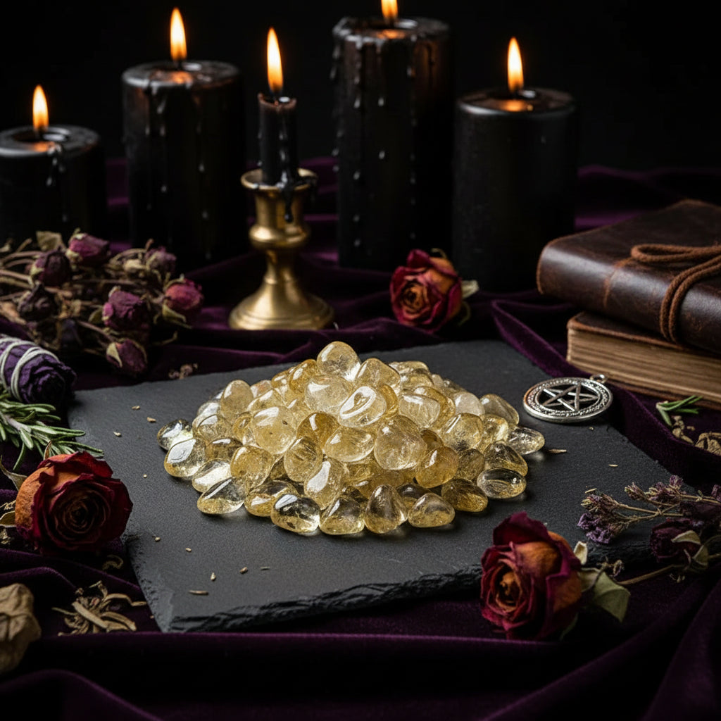 Polished Crystal Stones for Decoration and Aromatherapy Sorceress Sanctuary