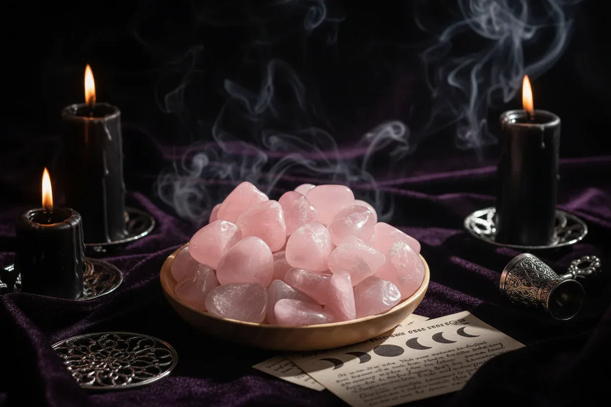 Polished Crystals - Sorceress Sanctuary (Nonriver Agate) / (100g)-(Snowflake) / (100g)-(Red Aventurine) / (100g)-(Blue Sandstone) / (100g)-(Aquamarine Agate) / (100g)