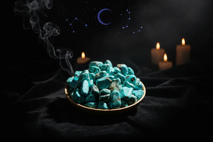 Polished Crystals - Sorceress Sanctuary (Nonriver Agate) / (100g)-(Snowflake) / (100g)-(Red Aventurine) / (100g)-(Blue Sandstone) / (100g)-(Aquamarine Agate) / (100g)