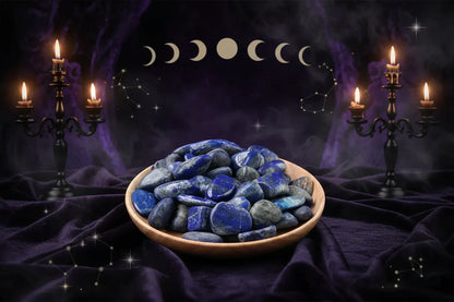 Polished Crystals - Sorceress Sanctuary (Nonriver Agate) / (100g)-(Snowflake) / (100g)-(Red Aventurine) / (100g)-(Blue Sandstone) / (100g)-(Aquamarine Agate) / (100g)