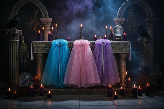 Children's Witch Cloak for Halloween - Princess Style Sorceress Sanctuary