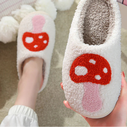 Cozy Mushroom Slippers