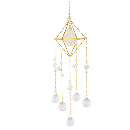 Natural Crystal Wind Chime