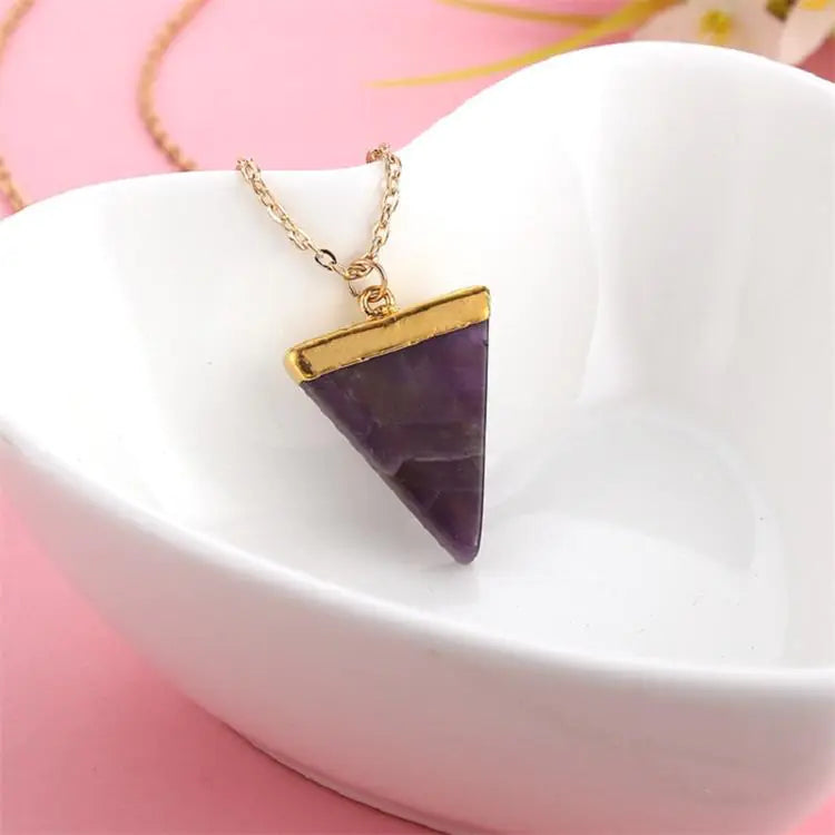 Arcane Triad Crystal Necklace