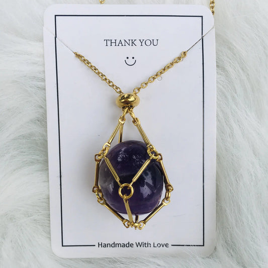 Crystal Pendant Necklace