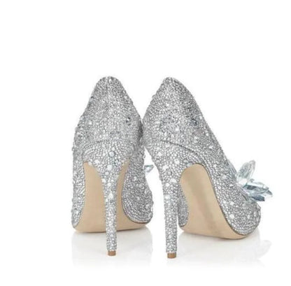 Moonlit Crystal Heels