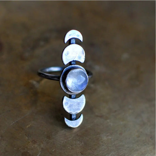 Moonstone Lunar Ring