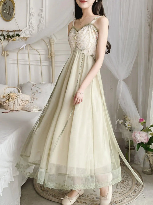 Mystic Fairy Lace | Patchwork Mesh Dress