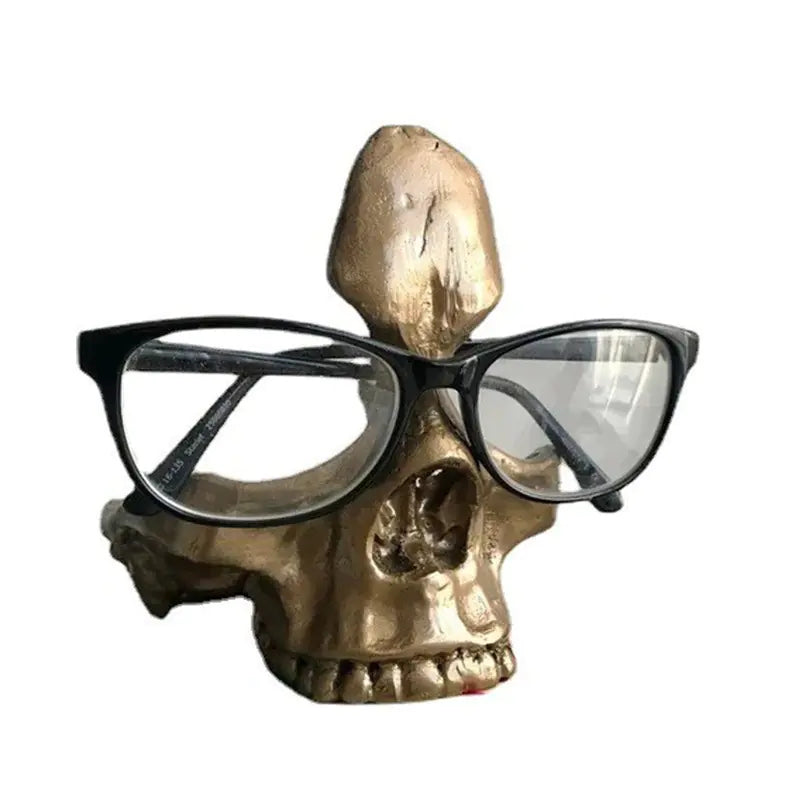 Gothic Skull Eyeglass Holder
