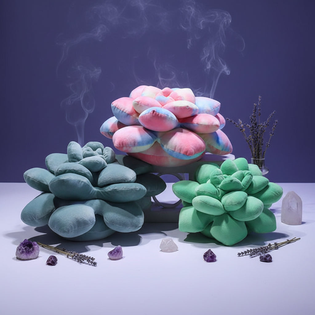 Succulent Plush Pillow