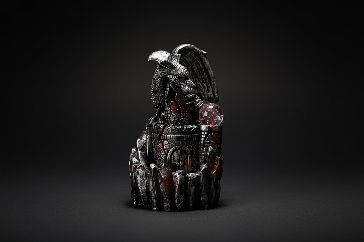 LED Dragon Incense Burner