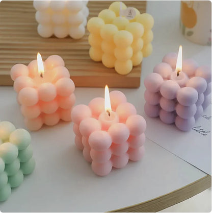 Geometric Aromatherapy Candle