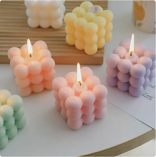 Geometric Aromatherapy Candle