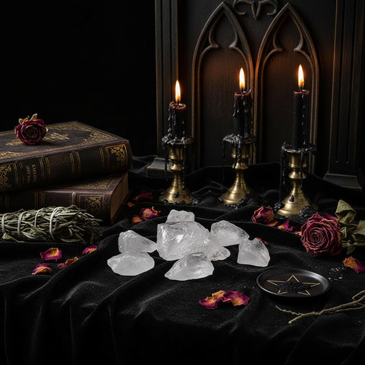 Natural Quartz | Raw Stone - Sorceress Sanctuary