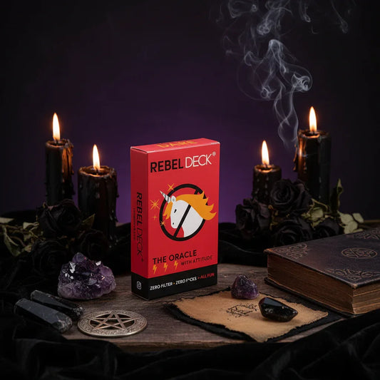 Rebellious Unicorn Tarot - Sorceress Sanctuary Red