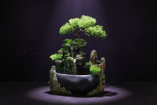 Rockery Bonsai Humidifier - Sorceress Sanctuary UK / Without spray-EU / Without spray-US / With spray-EU / With spray-US / Without spray