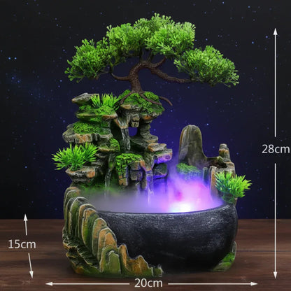 Rockery Bonsai Humidifier - Sorceress Sanctuary UK / Without spray-EU / Without spray-US / With spray-EU / With spray-US / Without spray