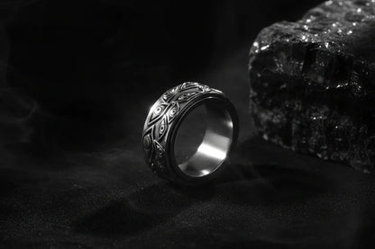 Rotatable Demon Eye Ring - Sorceress Sanctuary Black / 6#-Black / 7#-Black / 8#-Black / 9#-Black / 10#
