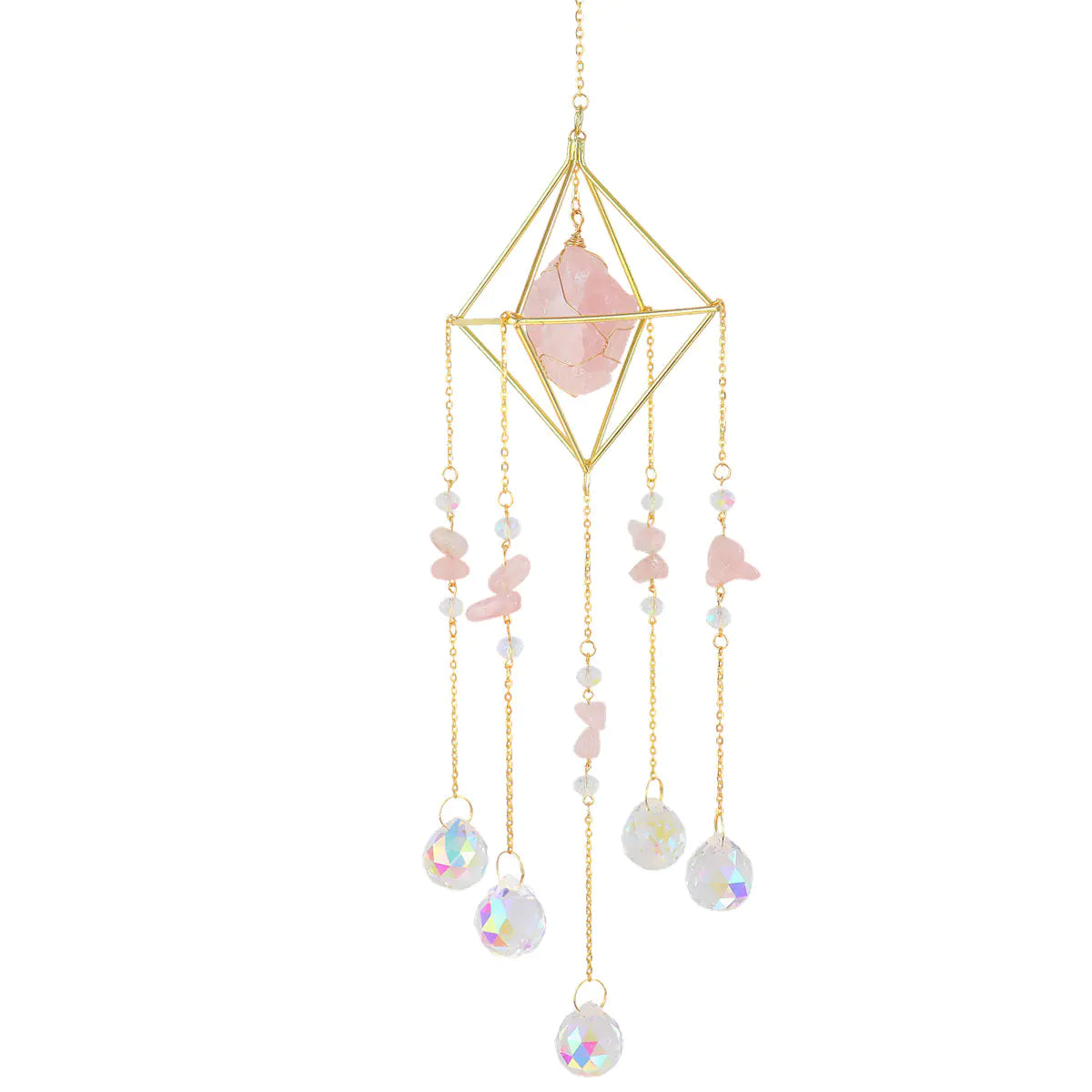 Natural Crystal Wind Chime