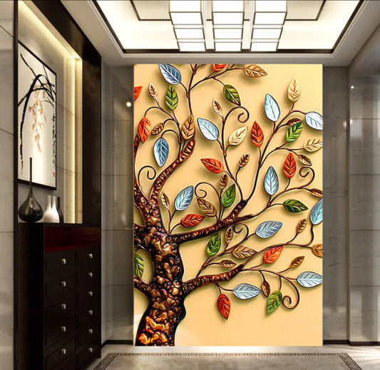 5D Diamond Prosperity Tree Painting