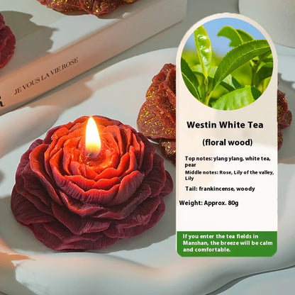 Gilding Peony Rose Handmade Aromatherapy Candle