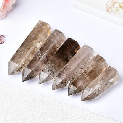 Natural Crystal | Tea Quartz Pillar