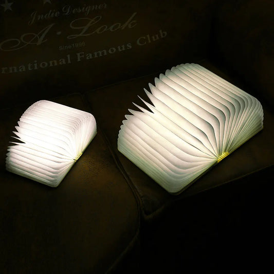 Foldable Book Lamp | Illuminating Design