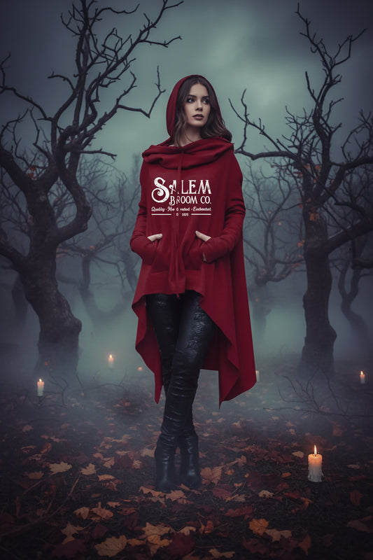Salem Hooded Sweater - Sorceress Sanctuary Grey / S-Grey / M-Grey / L-Grey / XL-Grey / 2XL