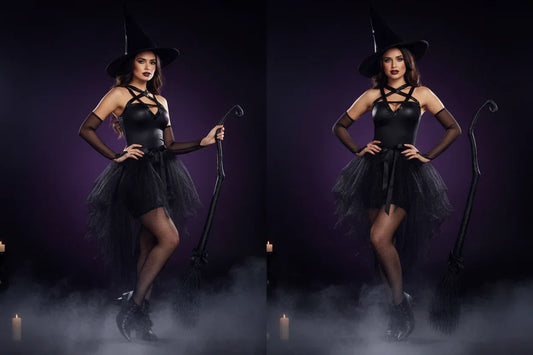 Satanic Witch Set - Sorceress Sanctuary L-M-S