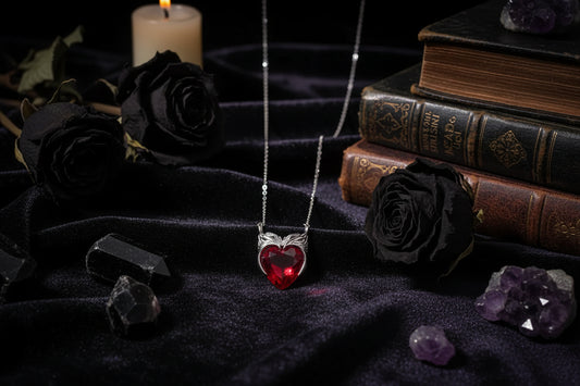 Scarlet Witch Necklace - Sorceress Sanctuary Gold-Silver