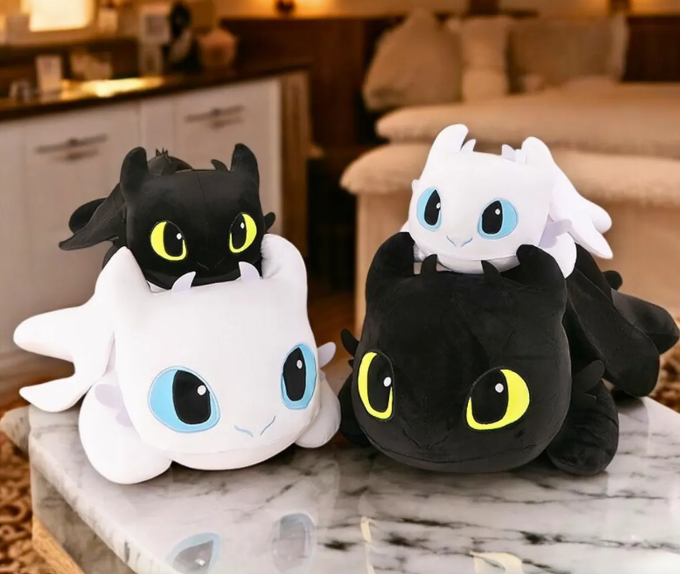 Toothless Plush Familiar Dragon (Suction)