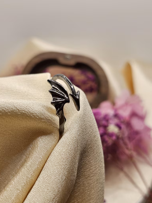 Angel & Demon Adjustable Ring