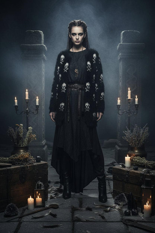 Shadowweave Knit Cardigan Sorceress Sanctuary