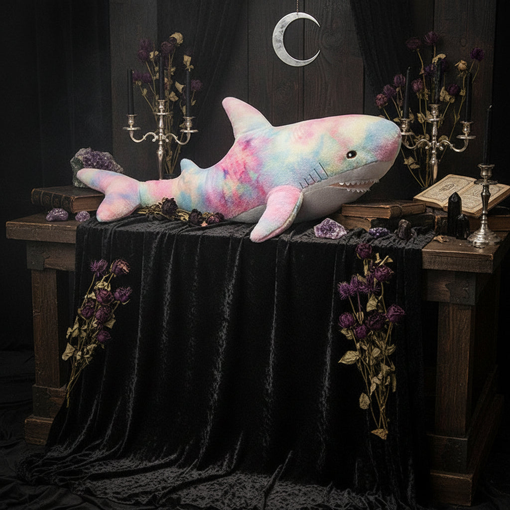 Shark Plushie - Sorceress Sanctuary Shark / 120cm-Shark / 50cm-Shark / 150cm-Shark / 100cm-Shark / 75cm