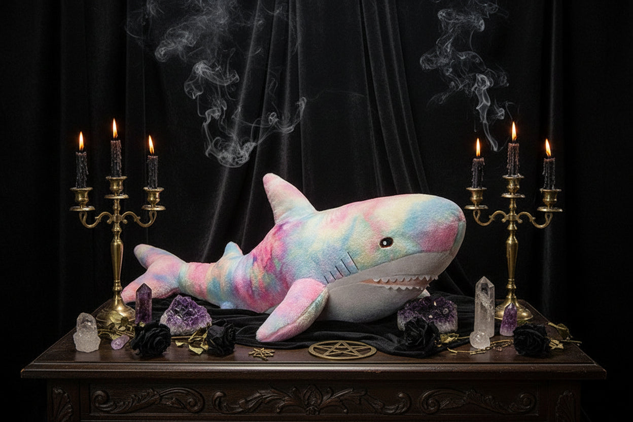 Shark Plushie - Sorceress Sanctuary Shark / 120cm-Shark / 50cm-Shark / 150cm-Shark / 100cm-Shark / 75cm