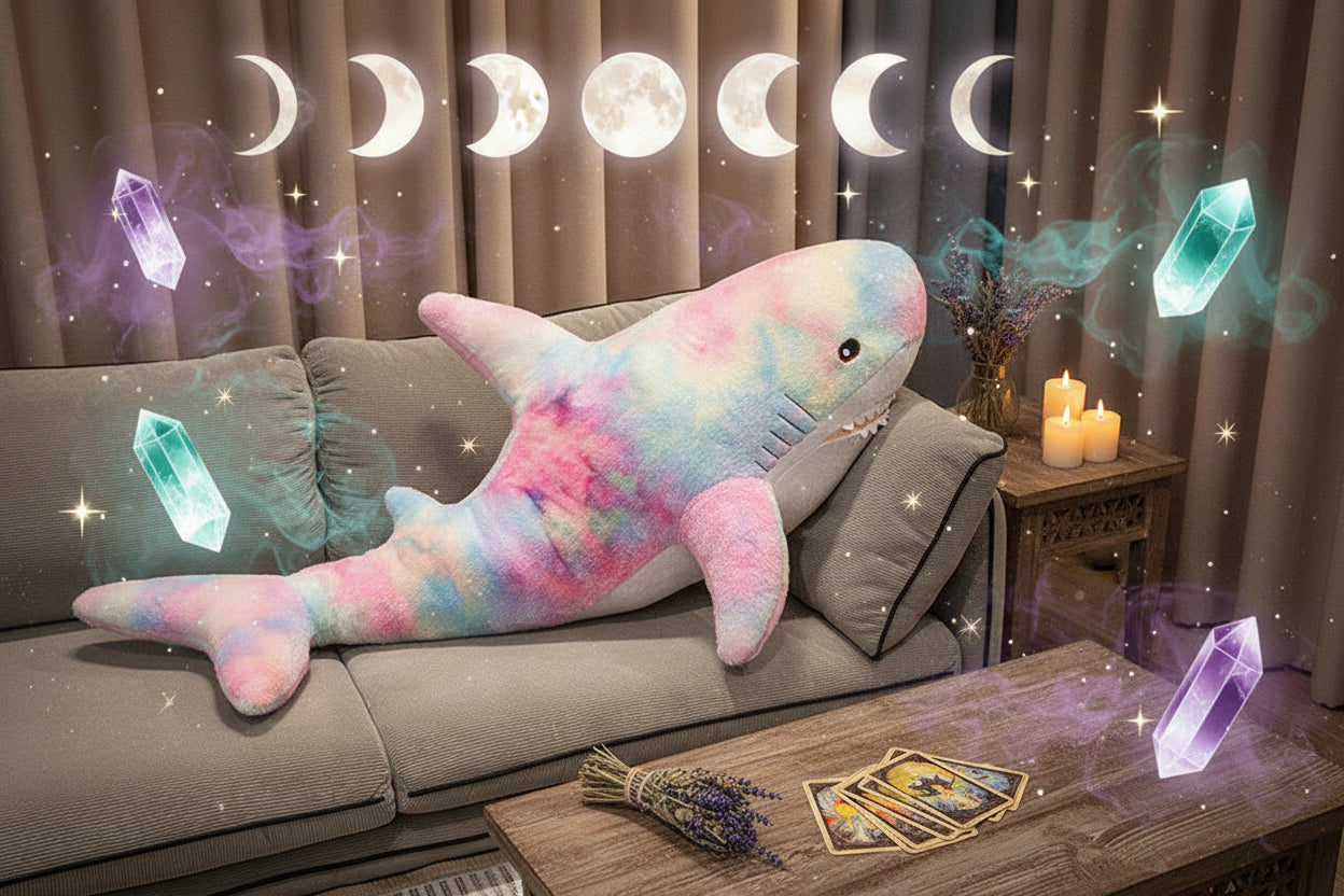 Shark Plushie - Sorceress Sanctuary Shark / 120cm-Shark / 50cm-Shark / 150cm-Shark / 100cm-Shark / 75cm